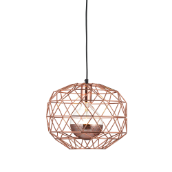 ΚΡΕΜΑΣΤΟ 1ΧΕ27 ΜΕΤΑΛΛΙΚΟ ΧΑΛΚΙΝΟ ΠΛΕΓΜΑ Φ30ΧΗ130CM ALADDIN ΚΡΕΜΑΣΤΟ 1ΧΕ27 ΜΕΤΑΛΛΙΚΟ ΧΑΛΚΙΝΟ ΠΛΕΓΜΑ Φ30ΧΗ130CM ALADDIN