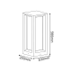 ΦΩΤΙΣΤΙΚΟ ΚΗΠΟΥ 560MM IP65 3xE27 Max.7W ΜΑΥΡΟ ΤΣΙΜΕΝΤΟ & PC ΚΑΛΥΜΜΑ
