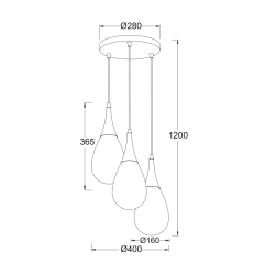 ΜΕΤΑΛ.ΚΡΕΜΑΣΤΟ Φ/Σ 3ΧΕ14 ΡΟΖΕΤΑ ΜΑΥΡΟ-ΚΕΧΡΙΜΠΑΡΙ ΓΥΑΛΙ Φ41cm ATENA ΜΕΤΑΛ.ΚΡΕΜΑΣΤΟ Φ/Σ 3ΧΕ14 ΡΟΖΕΤΑ ΜΑΥΡΟ-ΚΕΧΡΙΜΠΑΡΙ ΓΥΑΛΙ Φ41cm ATENA