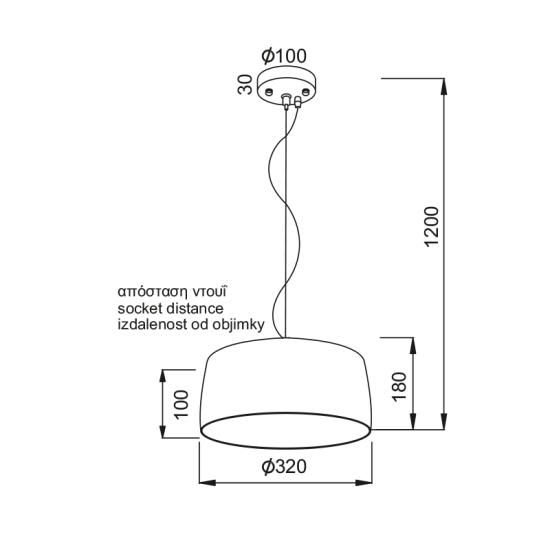 ΚΡΕΜΑΣΤΟ ΦΩΤΙΣΤΙΚΟ 1ΧΕ27 ΤΣΙΜΕΝΤΟ Φ32xH18cm ELVIS ΚΡΕΜΑΣΤΟ ΦΩΤΙΣΤΙΚΟ 1ΧΕ27 ΤΣΙΜΕΝΤΟ Φ32xH18cm ELVIS
