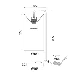 ΕΠΙΤΡΑΠΕΖΙΟ Φ/Σ 1XE27 OSAKA ΧΡΥΣΟ ΜΕΤ/ΚΟ+ΛΕΥΚΟ ΑΜΠΑΖΟΥΡ-ΜΑΡΜΑΡΟ IP20 20,4X18XH51CM ΕΠΙΤΡΑΠΕΖΙΟ Φ/Σ 1XE27 OSAKA ΧΡΥΣΟ ΜΕΤ/ΚΟ+ΛΕΥΚΟ ΑΜΠΑΖΟΥΡ-ΜΑΡΜΑΡΟ IP20 20,4X18XH51CM