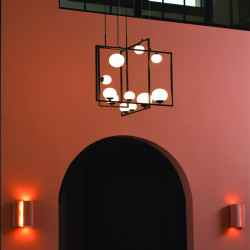 NETTO ΚΡΕΜΑΣΤΟ Φ/Σ 4xG9 QUADRO ΜΑΥΡΟ ΜΕΤ/ΚΟ +ΛΕΥΚΟ ΓΥΑΛΙ 49Χ12Χ120CM NETTO ΚΡΕΜΑΣΤΟ Φ/Σ 4xG9 QUADRO ΜΑΥΡΟ ΜΕΤ/ΚΟ +ΛΕΥΚΟ ΓΥΑΛΙ 49Χ12Χ120CM