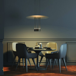 NETTO ΚΡΕΜΑΣΤΟ Φ/Σ LED 18W 3000K 1260LM ELIA ΜΑΥΡΟ ΜΕΤ/ΚΟ IP20 D60XH104CM NETTO ΚΡΕΜΑΣΤΟ Φ/Σ LED 18W 3000K 1260LM ELIA ΜΑΥΡΟ ΜΕΤ/ΚΟ IP20 D60XH104CM