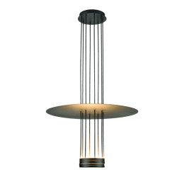 NETTO ΚΡΕΜΑΣΤΟ Φ/Σ LED 18W 3000K 1260LM ELIA ΜΑΥΡΟ ΜΕΤ/ΚΟ IP20 D60XH104CM NETTO ΚΡΕΜΑΣΤΟ Φ/Σ LED 18W 3000K 1260LM ELIA ΜΑΥΡΟ ΜΕΤ/ΚΟ IP20 D60XH104CM