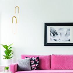 ΚΡΕΜΑΣΤΟ Φ/Σ LED 8W 3000K 560LM VENUS ΟΡΕΙΧΑΛΚΟ ΜΕΤ/ΚΟ IP20 15Χ2,3ΧH230CM ΚΡΕΜΑΣΤΟ Φ/Σ LED 8W 3000K 560LM VENUS ΟΡΕΙΧΑΛΚΟ ΜΕΤ/ΚΟ IP20 15Χ2,3ΧH230CM