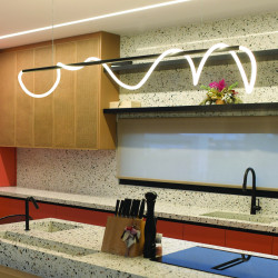 ΚΡΕΜΑΣΤΟ Φ/Σ LED 60W 3000K 3300LM KYMA ΜΑΥΡΟ ΜΕΤ/ΚΟ IP20 190Χ6XΗ215CM ΚΡΕΜΑΣΤΟ Φ/Σ LED 60W 3000K 3300LM KYMA ΜΑΥΡΟ ΜΕΤ/ΚΟ IP20 190Χ6XΗ215CM