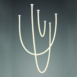 ΚΡΕΜΑΣΤΟ Φ/Σ LED 60W 3000K 4000LM JUNGLE  ΛΕΥΚΟ ΣΙΛΙΚΟΝΗ IP20 L240Χ170Χ100CM ΚΡΕΜΑΣΤΟ Φ/Σ LED 60W 3000K 4000LM JUNGLE  ΛΕΥΚΟ ΣΙΛΙΚΟΝΗ IP20 L240Χ170Χ100CM