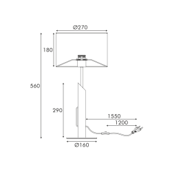 ΕΠΙΤΡΑΠΕΖΙΟ ΜΑΥΡΟ ΜΕΤΑΛΛΟ ΦΥΣΙΚΟ ΞΥΛΟ ΜΠΕΖ ΥΦΑΣΜΑΤΙΝΟ ΚΑΠΕΛΟ 1XΕ27 H56CM D27CM CLIFF ΕΠΙΤΡΑΠΕΖΙΟ ΜΑΥΡΟ ΜΕΤΑΛΛΟ ΦΥΣΙΚΟ ΞΥΛΟ ΜΠΕΖ ΥΦΑΣΜΑΤΙΝΟ ΚΑΠΕΛΟ 1XΕ27 H56CM D27CM CLIFF
