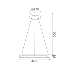 ΚΡΕΜΑΣΤΟ Φ/Σ LED 32W 2500LM CCT IP20  ΜΑΥΡΟ ΜΕΤΑΛΛΙΚΟ + ΑΚΡΥΛΙΚΟ ΚΡΕΜΑΣΤΟ Φ/Σ LED 32W 2500LM CCT IP20  ΜΑΥΡΟ ΜΕΤΑΛΛΙΚΟ + ΑΚΡΥΛΙΚΟ