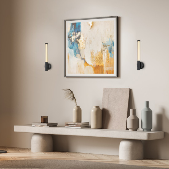 CANDELERA-ΦΩΤΙΣΤΙΚΟ ΕΠΙΤΟΙΧΟ ΑΜΜΩΔΕΣ ΜΑΥΡΟ ΑΛΟΥΜΙΝΙΟΥ LED SMD 7W CCT 490LM IP20 100X85X440MM CANDELERA-ΦΩΤΙΣΤΙΚΟ ΕΠΙΤΟΙΧΟ ΑΜΜΩΔΕΣ ΜΑΥΡΟ ΑΛΟΥΜΙΝΙΟΥ LED SMD 7W CCT 490LM IP20 100X85X440MM