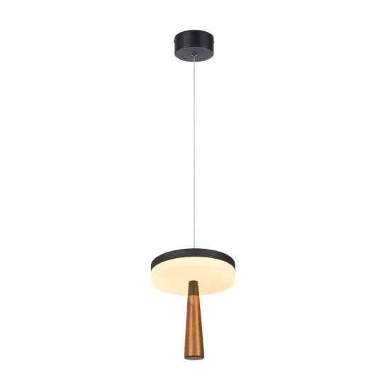 ASIAN-ΦΩΤΙΣΤΙΚΟ ΚΡΕΜΑΣΤΟ ΑΜΜΩΔΕΣ ΜΑΥΡΟ ΑΛΟΥΜΙΝΙΟΥ LED SMD 11W CCT 715LM IP20 Φ164X1500MM