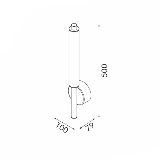 MYSTIQUE-ΦΩΤΙΣΤΙΚΟ ΕΠΙΤΟΙΧΟ ΧΡΥΣΟ ΑΛΟΥΜΙΝΙΟ LED SMD 11W CCT 660LM IP20 100X79X500MM MYSTIQUE-ΦΩΤΙΣΤΙΚΟ ΕΠΙΤΟΙΧΟ ΧΡΥΣΟ ΑΛΟΥΜΙΝΙΟ LED SMD 11W CCT 660LM IP20 100X79X500MM
