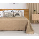 Κουβέρτα ζακάρ Art 1349 με δαντέλα μονή σε 3 χρώματα  170x250 Beauty Home