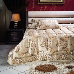 Beauty Home Σετ κουβερλί υπέρδιπλο Art 1447  220x240  Εμπριμέ,Χρυσαφί Beauty Home Σετ κουβερλί υπέρδιπλο Art 1447  220x240  Εμπριμέ,Χρυσαφί