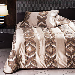 Beauty Home Σετ κουβερλί υπέρδιπλο Art 1469  220x240  Εμπριμέ,Χρυσαφί,Καφέ Beauty Home Σετ κουβερλί υπέρδιπλο Art 1469  220x240  Εμπριμέ,Χρυσαφί,Καφέ