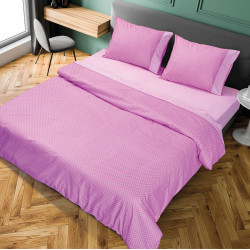 Beauty Home Ζεύγος μαξιλαροθήκες πουά JOY Art 1680 50x70 Μωβ