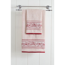 Beauty Home Πετσέτα προσώπου Art 3226 50x90 Εκρού Beauty Home Πετσέτα προσώπου Art 3226 50x90 Εκρού