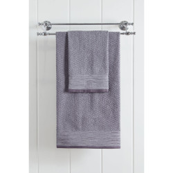 Beauty Home Πετσέτα προσώπου Art 3235 50x90 Γκρι Beauty Home Πετσέτα προσώπου Art 3235 50x90 Γκρι