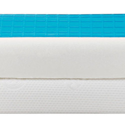 Beauty Home Μαξιλάρι ύπνου Gel Memory Foam Art 4028 Μέτριο 58x38x12 Λευκό