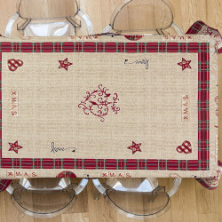 Beauty Home Τραπεζομάντηλο Art 8254 140x180 Εμπριμέ