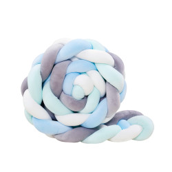 Beauty Home Βρεφική πάντα κούνιας Art 5172  18x220 Γαλαζιο,Μέντα