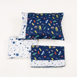 Beauty Home Σετ σεντόνια βρεφικά Art 5174 120x160 Μπλε Beauty Home Σετ σεντόνια βρεφικά Art 5174 120x160 Μπλε