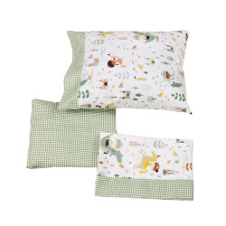 Beauty Home Σετ σεντόνια βρεφικά Art 5175 120x160 Πράσινο Beauty Home Σετ σεντόνια βρεφικά Art 5175 120x160 Πράσινο