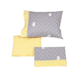 Beauty Home Σετ σεντόνια βρεφικά Art 5176 120x160 Κίτρινο Beauty Home Σετ σεντόνια βρεφικά Art 5176 120x160 Κίτρινο