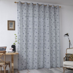 Beauty Home Κουρτίνα Art 6121 280x280 Γαλάζιο,Μπλε