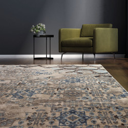 Beauty Home Πατάκι Bliss Art 9625 67x130 Μπεζ,Μόκα,Μπλε Beauty Home Πατάκι Bliss Art 9625 67x130 Μπεζ,Μόκα,Μπλε