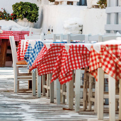 Beauty Home Επαγγελματικό τραπεζομάντηλο Checks Art Ε8013 Πράσινο 100x100 Beauty Home Επαγγελματικό τραπεζομάντηλο Checks Art Ε8013 Πράσινο 100x100