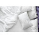 Σεντόνι Ξενοδοχείου King size Lucid Percale CVC 80%Cot-20%Pol Λευκό 300x300 Beauty Home