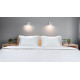 Μαξιλαροθήκη ξενοδοχείου Ribbon 230TC Satin Stripe Percal Pennie 70% Cot - 30% Pol 53x73 Beauty Home
