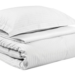 Beauty Home Μαξιλαροθήκη ξενοδοχείου Oxford Ribbon Art Ε1231 230TC Satin Stripe Percal Pennie 70%Cot-30%Pol 53x73+5 Λευκό Beauty Home Μαξιλαροθήκη ξενοδοχείου Oxford Ribbon Art Ε1231 230TC Satin Stripe Percal Pennie 70%Cot-30%Pol 53x73+5 Λευκό