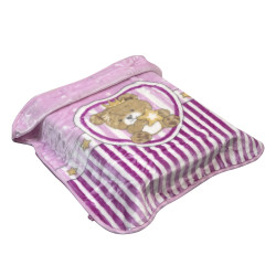 Beauty Home Κουβέρτα βρεφική - Υπνόσακος Art 5253 80x90 Λιλά Beauty Home Κουβέρτα βρεφική - Υπνόσακος Art 5253 80x90 Λιλά