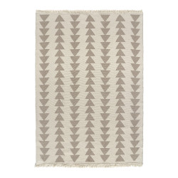 Beauty Home Χαλί βαμβακερό διπλής όψεως Duo Art 9244 160x230 Μπεζ