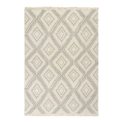 Beauty Home Χαλί βαμβακερό διπλής όψεως Duo Art 9248 160x230 Γκρι