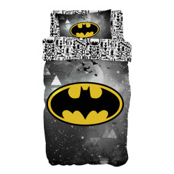 Beauty Home Σετ κουβερλί μονό Art 6184 Batman 160x240 Γκρι Beauty Home Σετ κουβερλί μονό Art 6184 Batman 160x240 Γκρι
