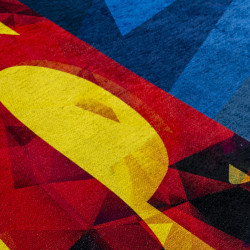 Beauty Home Χαλί Art 6187 Superman 130Χ180 Μπλε Beauty Home Χαλί Art 6187 Superman 130Χ180 Μπλε