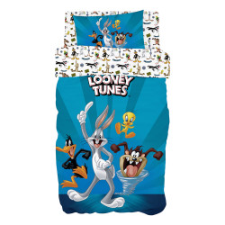 Beauty Home Σετ κουβερλί μονό Art 6188 Looney Tunes 160x240 Μπλε Beauty Home Σετ κουβερλί μονό Art 6188 Looney Tunes 160x240 Μπλε