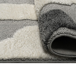 Beauty Home Χαλί Loop Art 9557 133x190 Grey White Γκρι Λευκό Beauty Home Χαλί Loop Art 9557 133x190 Grey White Γκρι Λευκό