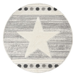 Beauty Home Ροτόντα Loop 133x133 Art 9559 Grey White Γκρι Λευκό Beauty Home Ροτόντα Loop 133x133 Art 9559 Grey White Γκρι Λευκό