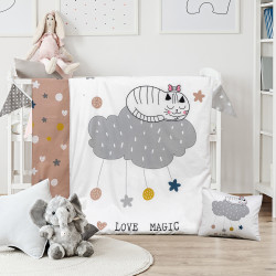 Beauty Home Σετ σεντόνια βρεφικά Kitty Art 5189 120x160 Εμπριμέ Beauty Home Σετ σεντόνια βρεφικά Kitty Art 5189 120x160 Εμπριμέ