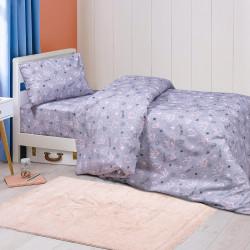 Beauty Home Σετ παπλωματοθήκη μονή Queen Art 6215 170x245 Μωβ Beauty Home Σετ παπλωματοθήκη μονή Queen Art 6215 170x245 Μωβ