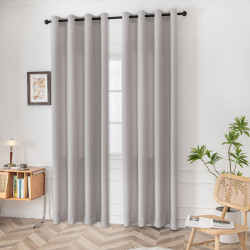 Beauty Home Ύφασμα κουρτίνας με το μέτρο μεσαίας σκίασης Effect Art 8443 Φ320 Ασημί Beauty Home Ύφασμα κουρτίνας με το μέτρο μεσαίας σκίασης Effect Art 8443 Φ320 Ασημί