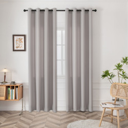 Beauty Home Ύφασμα κουρτίνας με το μέτρο μεσαίας σκίασης Effect Art 8443 Φ320 Ασημί Beauty Home Ύφασμα κουρτίνας με το μέτρο μεσαίας σκίασης Effect Art 8443 Φ320 Ασημί