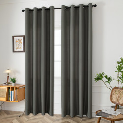 Beauty Home Ύφασμα κουρτίνας με το μέτρο μεσαίας σκίασης Effect Art 8443 Φ320 Ανθρακί Beauty Home Ύφασμα κουρτίνας με το μέτρο μεσαίας σκίασης Effect Art 8443 Φ320 Ανθρακί