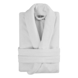 Beauty Home Μπουρνούζι Assist βελουτέ με γιακά Art Ε3054 55%Cot-45%Pol 300gsm Λευκό L Beauty Home Μπουρνούζι Assist βελουτέ με γιακά Art Ε3054 55%Cot-45%Pol 300gsm Λευκό L