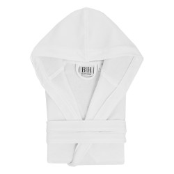 Beauty Home Μπουρνούζι Satisfaction ζακαρ με κουκούλα Art3055 80%Cot-20%Pol 270gsm Λευκό L Beauty Home Μπουρνούζι Satisfaction ζακαρ με κουκούλα Art3055 80%Cot-20%Pol 270gsm Λευκό L