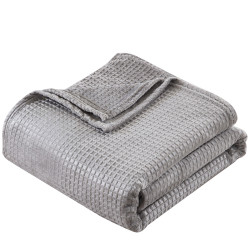 Beauty Home Κουβέρτα μονόχρωμη μονή Fleece Art 11555 160x220 Γκρι Beauty Home Κουβέρτα μονόχρωμη μονή Fleece Art 11555 160x220 Γκρι